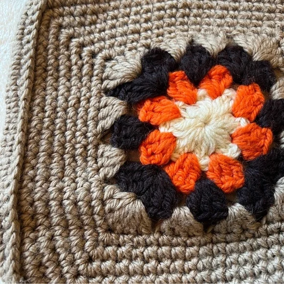 Vintage Mr. D Made in Italy 100% Wool Crochet Snap Closure Shoulder Bag - Picture 3 of 6